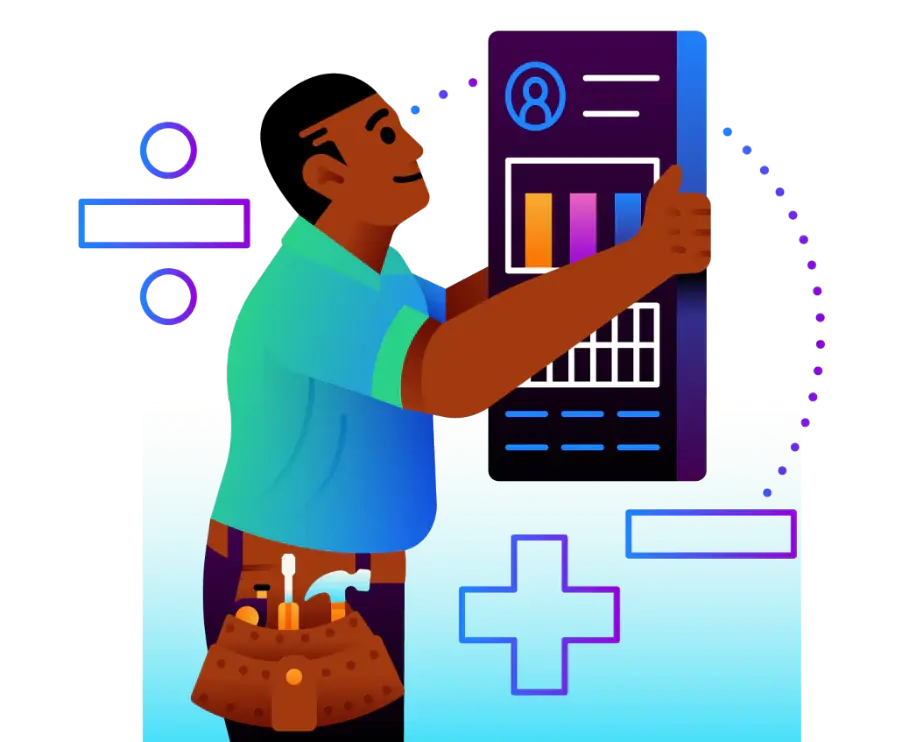 Connected platforms graphic