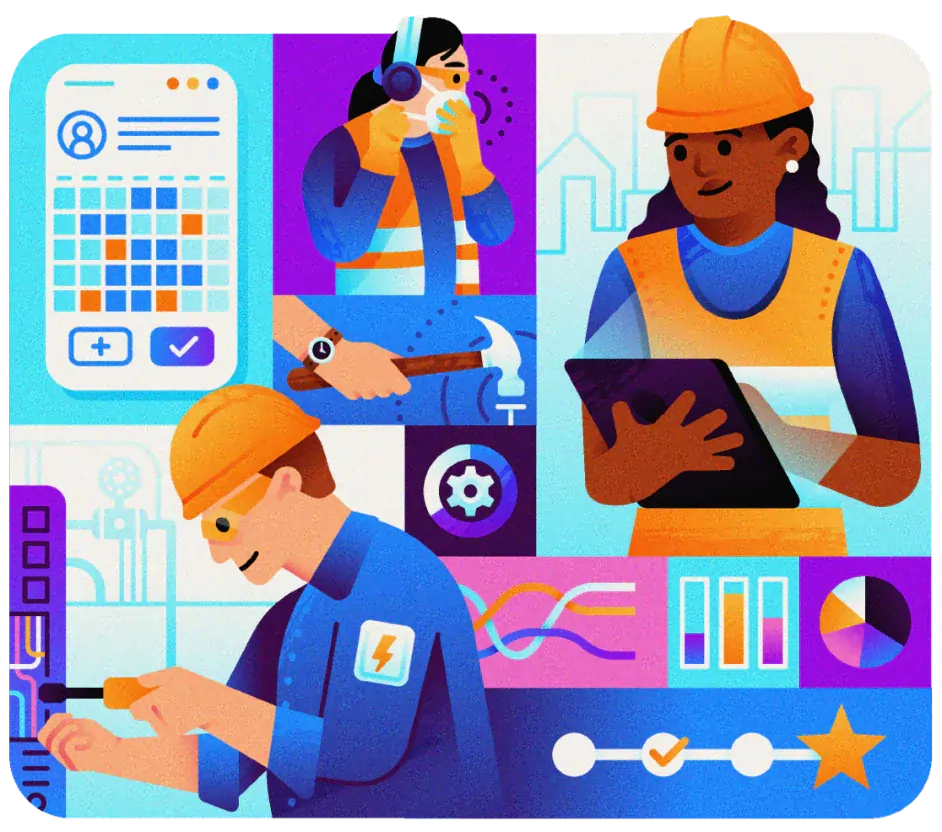 Different programs graphic